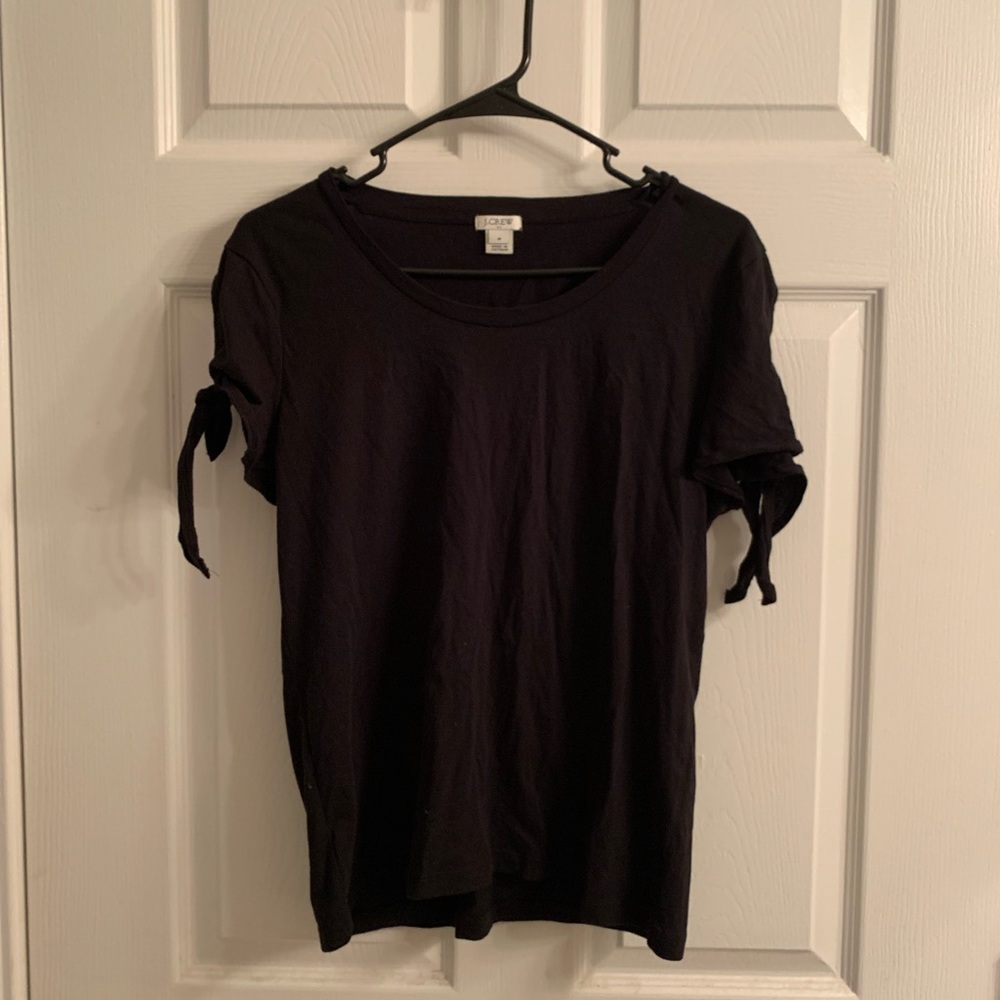 J.Crew Tie Shoulder T-Shirt